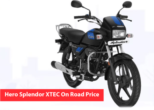 Hero Splendor XTEC On Road Price